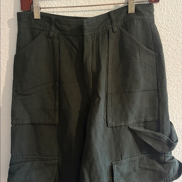 Zara Wide Leg Cargo Pants - Picture 2 of 5